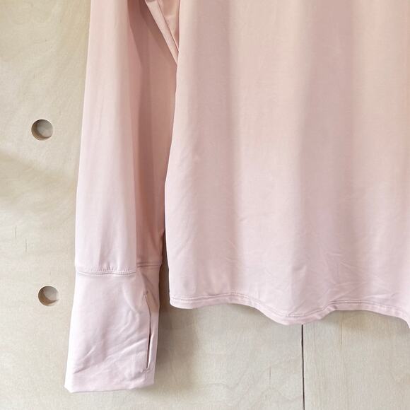 ATHLETA Sunlover UPF Top Size Small Tulip Back Active Workout Top Light Pink - Picture 6 of 14